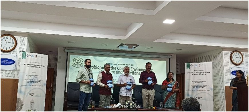 National conference on Coastal Microbiome, organized by Dept. of Environmental Sciences, University of Kerala in association with Centre of Excellence in Microbiome.